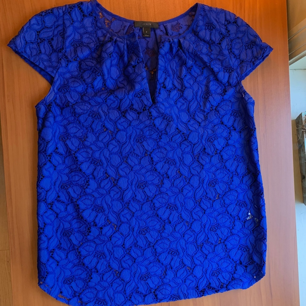 J. Crew Lace Top